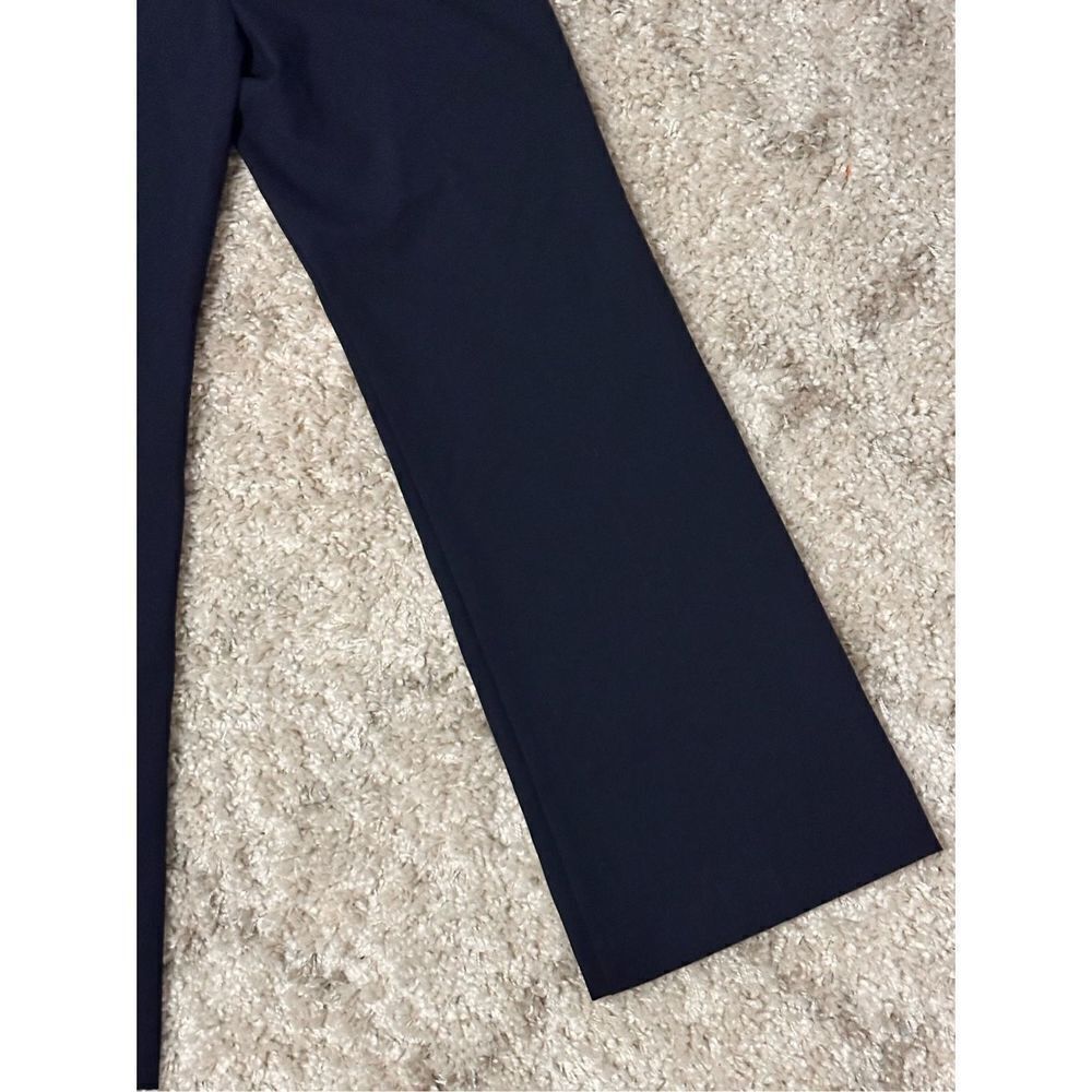 NEW WITH TAGS NWT Ellen Tracy Betty Wide Leg Dress Pants NAVY BLUE SIZE 2 - Picture 8 of 9